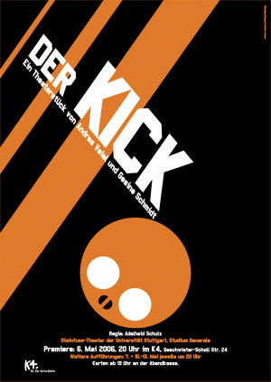 Poster design | Play „Der Kick“