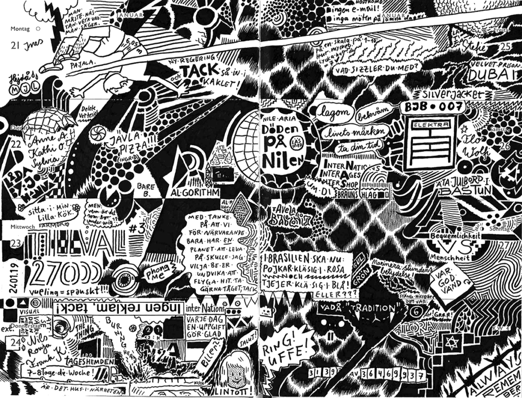 Drawn Diary 2019 week 04 | 21–27 January