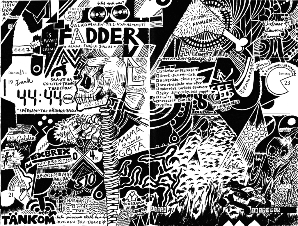 Drawn Diary 2019 week 08 | 18–24 February