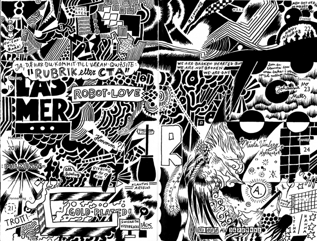 Drawn Diary 2019 week 12 | 18–24 March