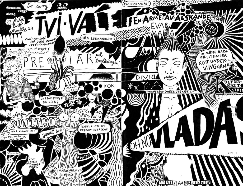 Drawn Diary 2019 week 17 | 22–28 April