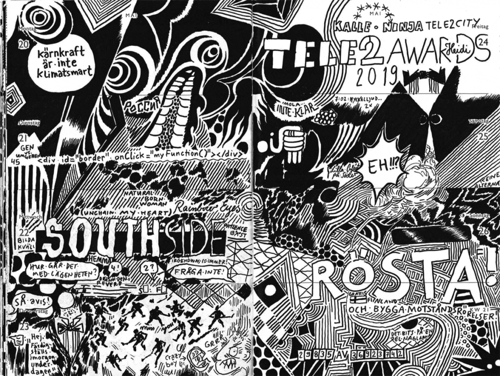 Drawn Diary 2019 week 21 | 20–26 May