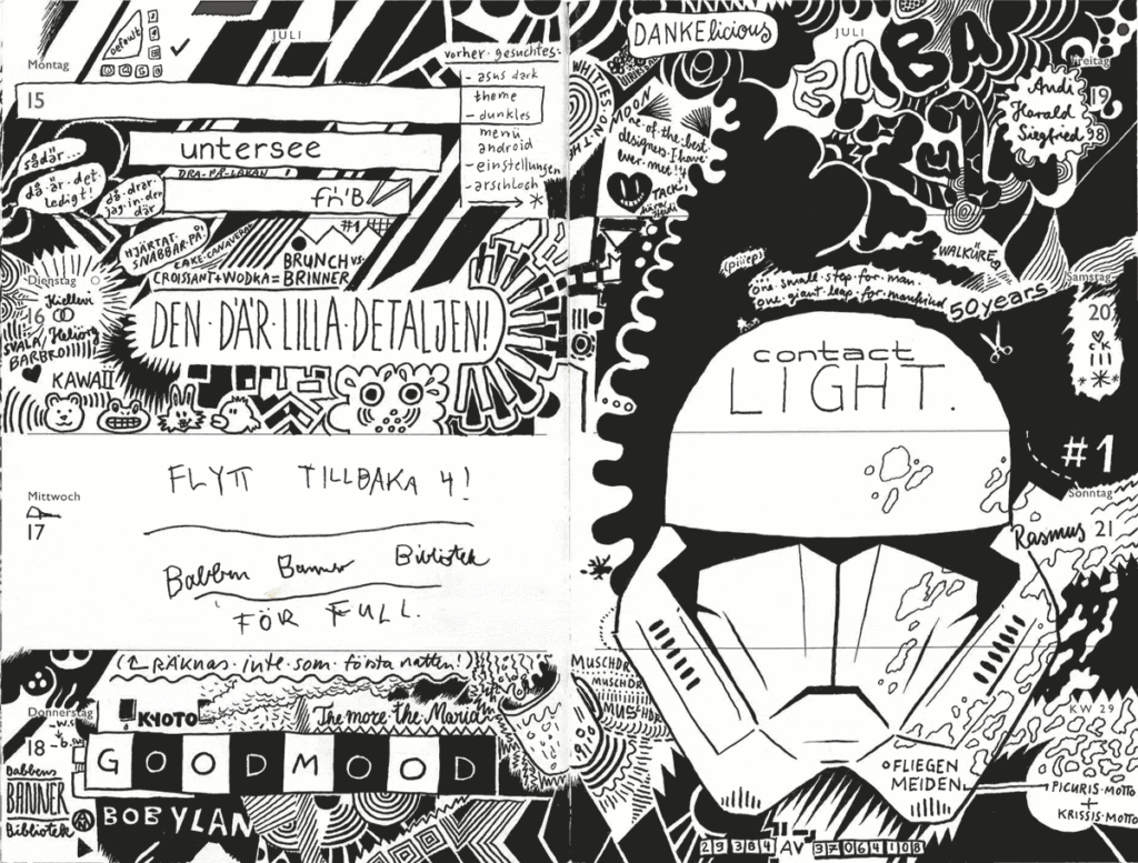 Drawn Diary 2019 week 29 | 15–21 July