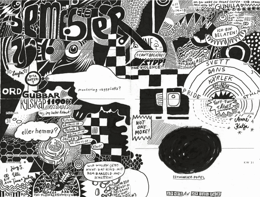 Drawn Diary 2019 week 31 | 29 July–04 August