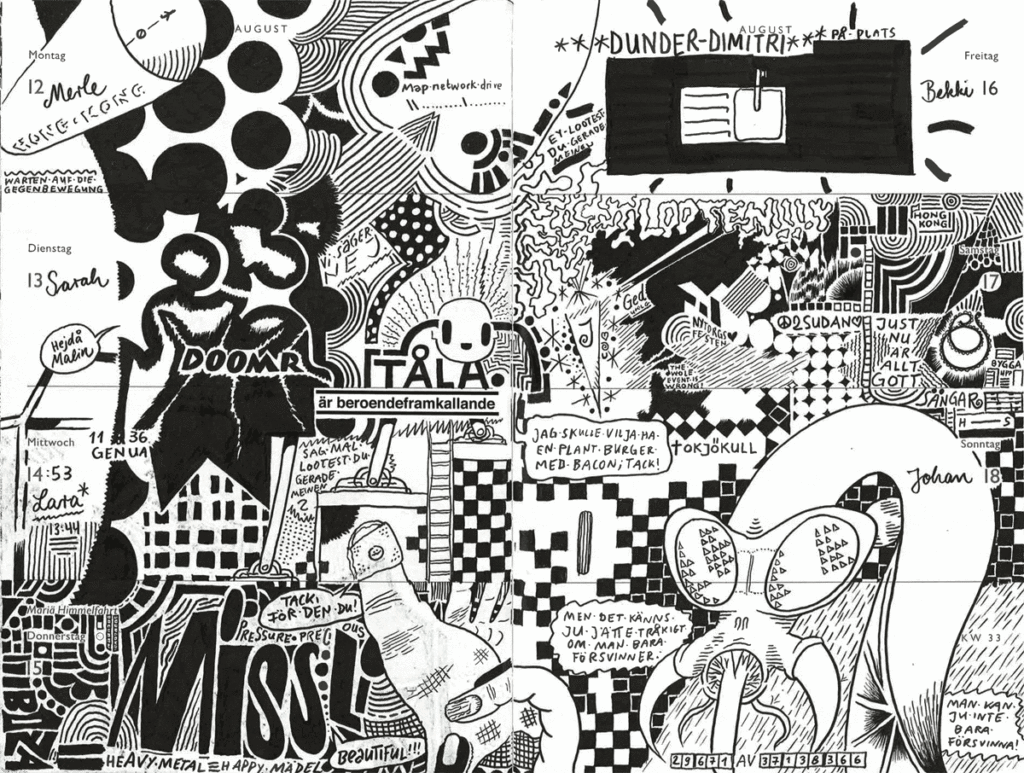 Drawn Diary 2019 week 33 | 12–18 August