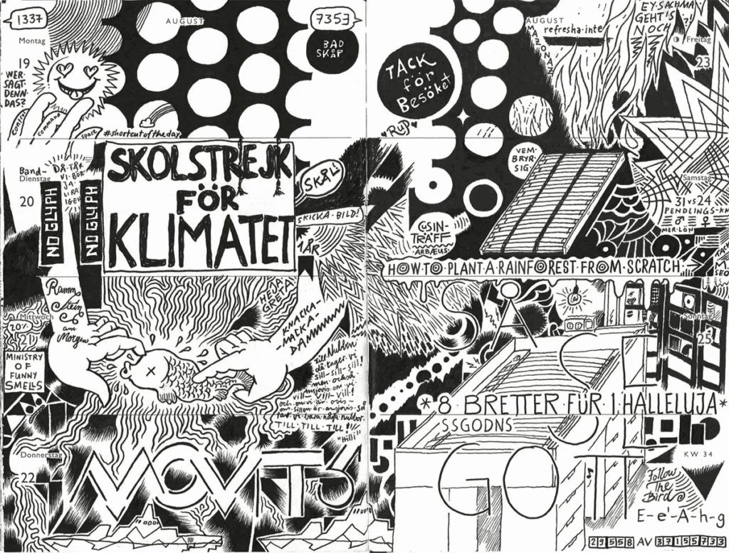 Drawn Diary 2019 week 34 | 19–25 August