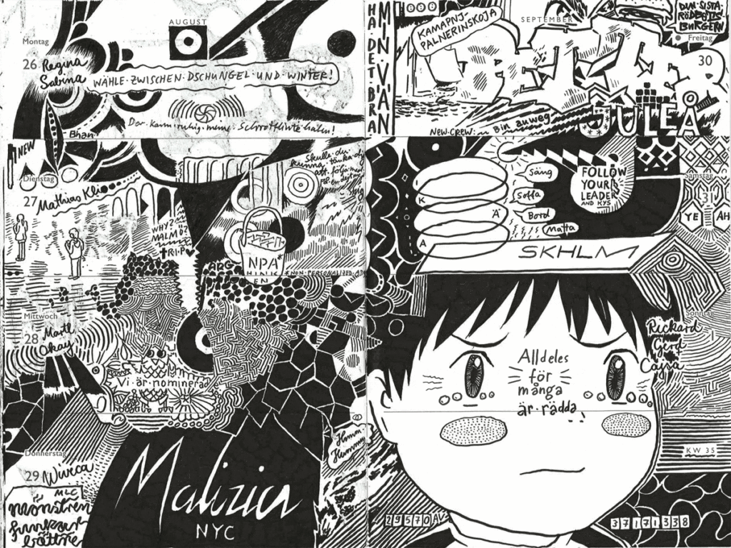 Drawn Diary 2019 week 35 | 26 August–01 September