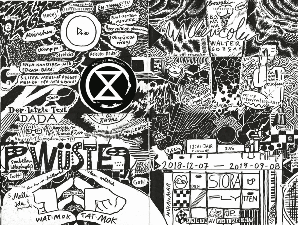 Drawn Diary 2019 week 36 | 02–08 September