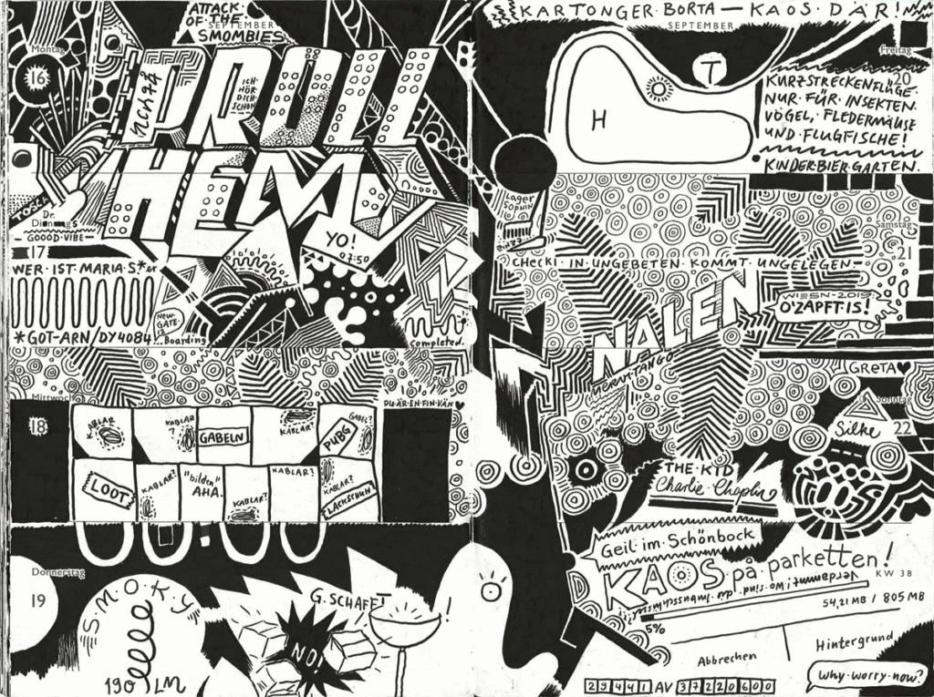 Drawn Diary 2019 week 38 | 16–22 September