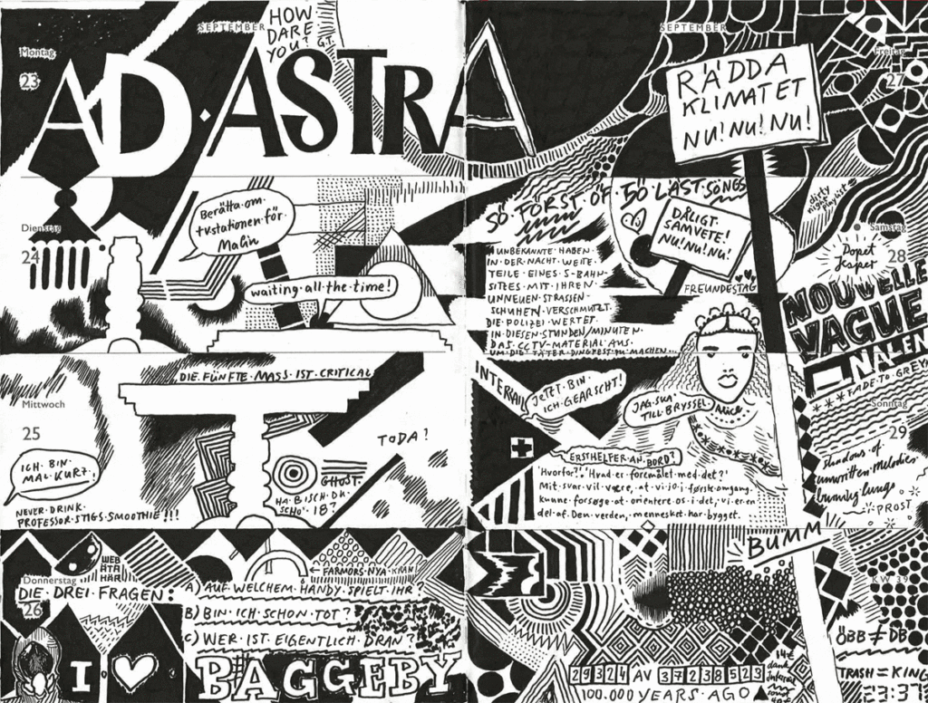 Drawn Diary 2019 week 39 | 23–29 September