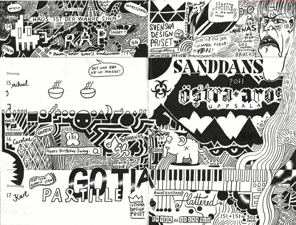 Drawn Diary 2019 week 42 | 14–20 October