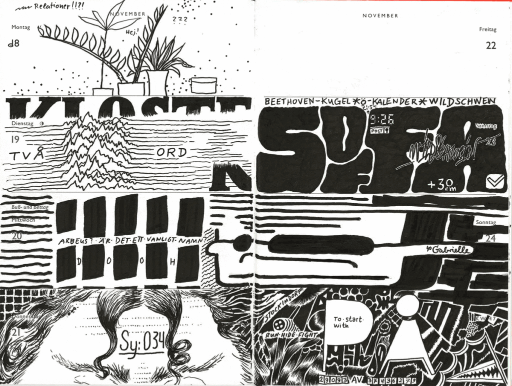 Drawn Diary 2019 week 47 | 18–24 November