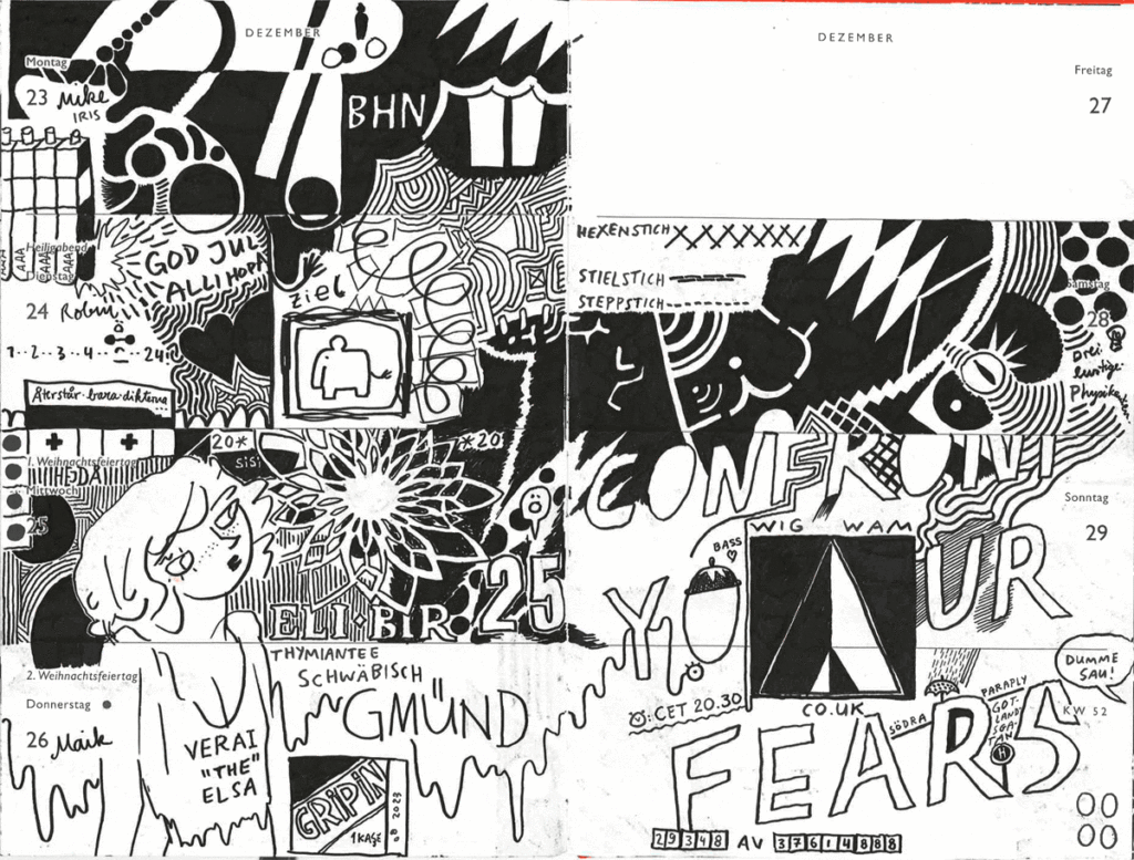 Drawn Diary 2019 week 52 | 23–29 December