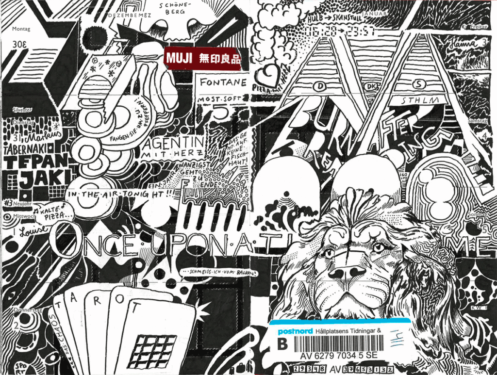 Drawn Diary 2019/2020 week 01 | 30 December–05 January