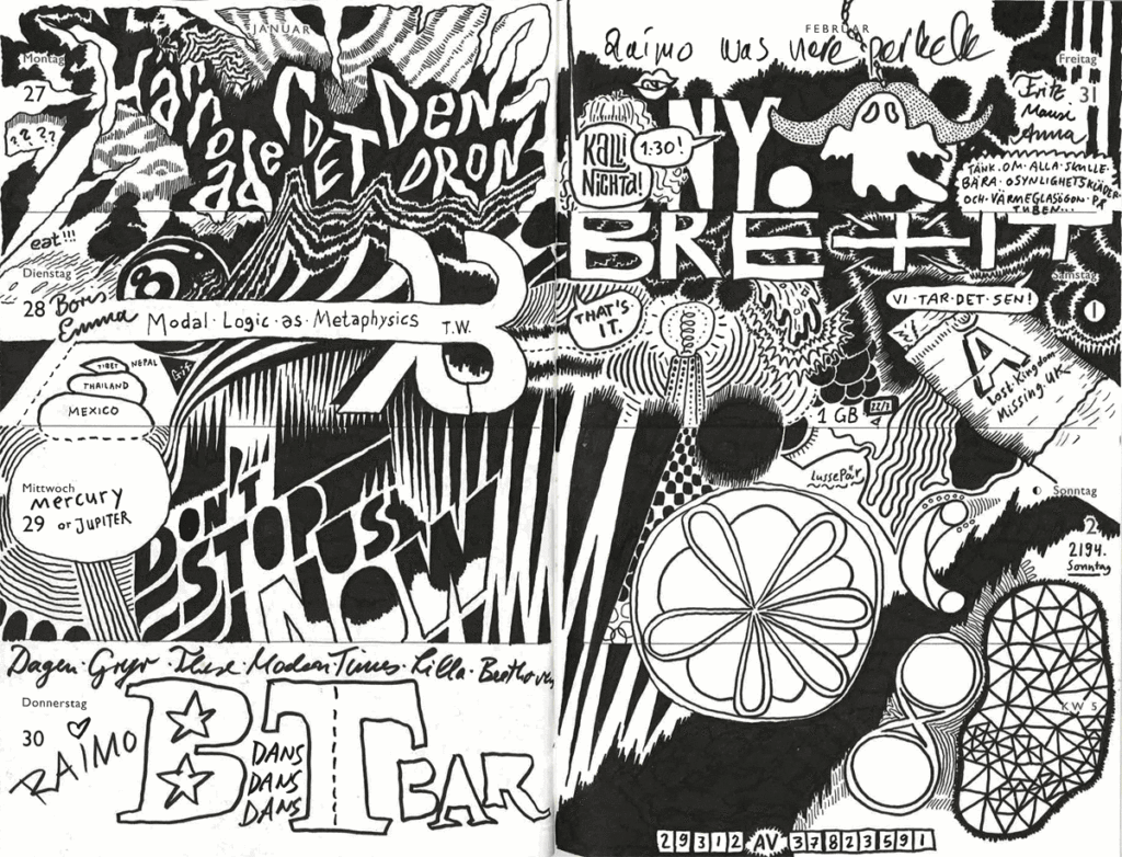 Drawn Diary 2020 week 05 | 27 January–02 February 2020