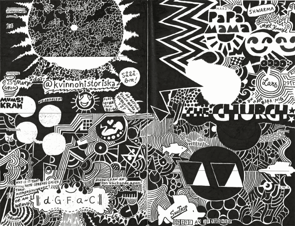 Drawn Diary 2020 week 09 | 24 February–01 March 2020