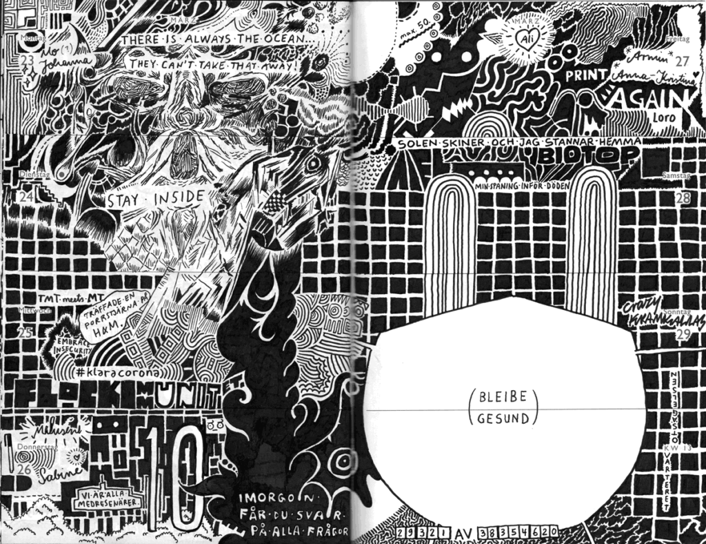 Drawn Diary 2020 week 13 | 23–29 March 2020