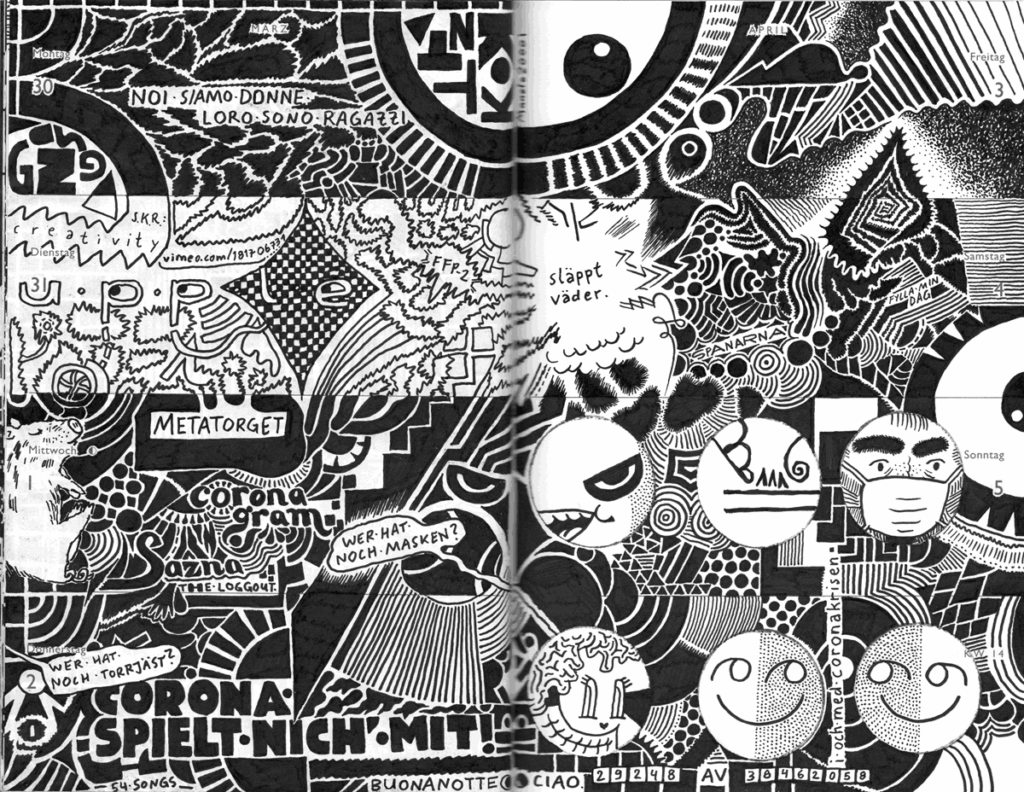 Drawn Diary 2020 week 14 | 30 March–05 April 2020