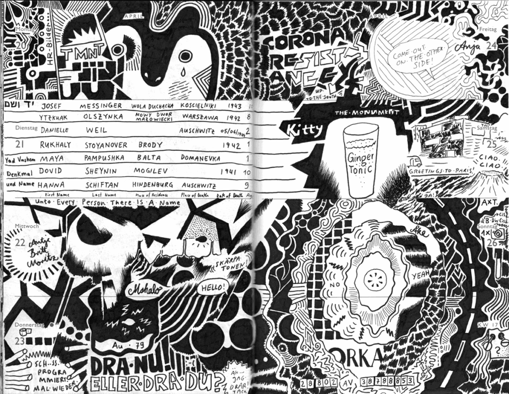 Drawn Diary 2020 week 17 | 20–26 April 2020
