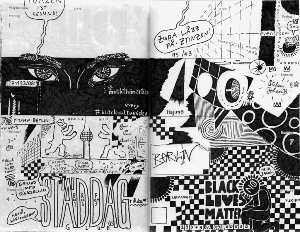 Drawn Diary 2020 week 23 | 01–07 June 2020