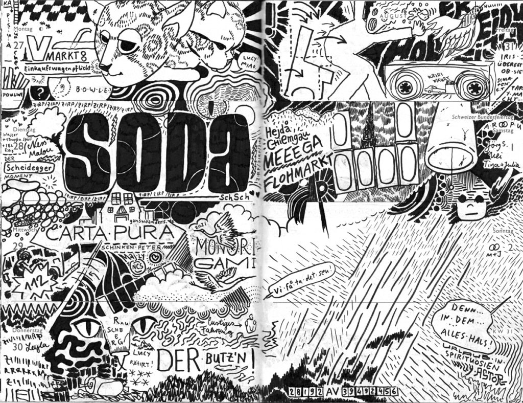 Drawn Diary 2020 week 31 | 27 July–02 August 2020