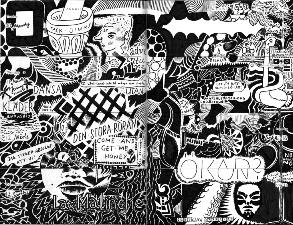 Drawn Diary 2020 week 33 | 10–16 August 2020