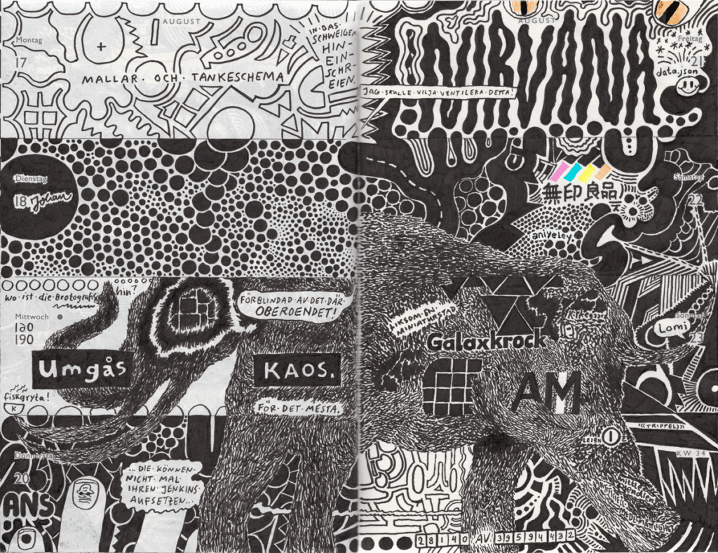 Drawn Diary 2020 week 34 | 17–23 August 2020