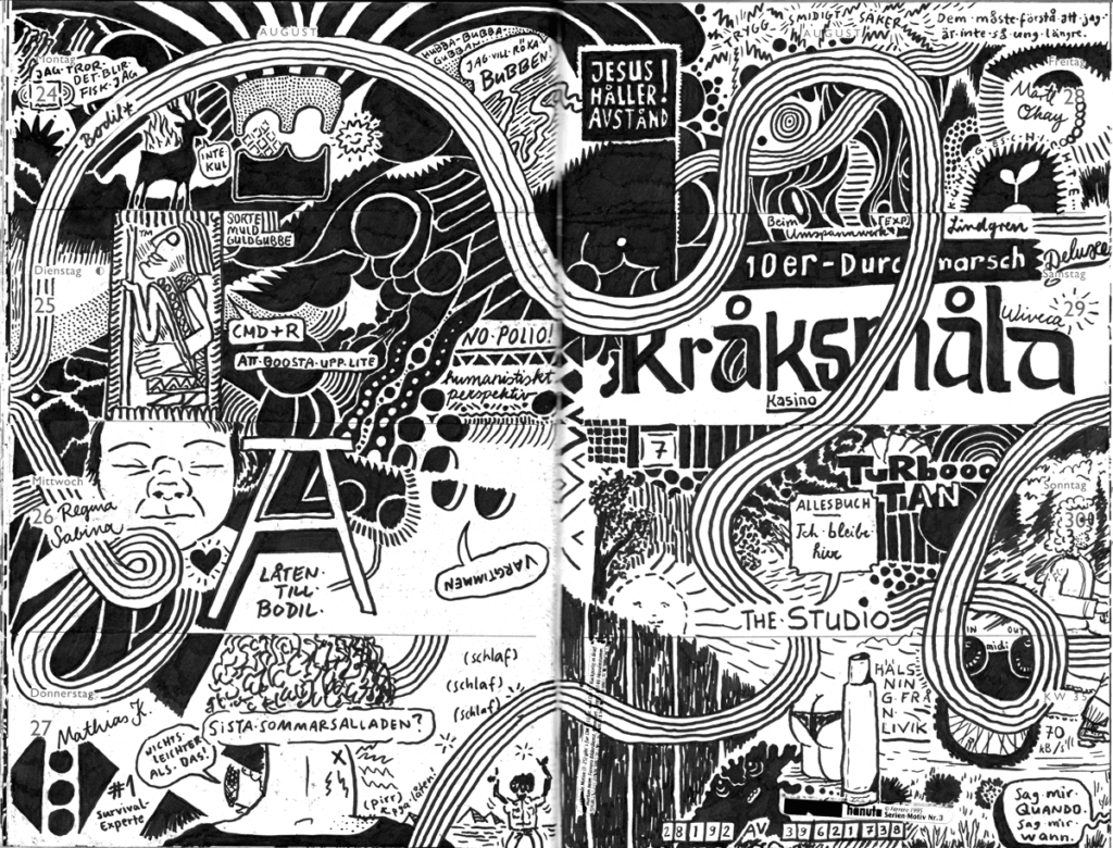 Drawn Diary 2020 week 35 | 24–30 August 2020