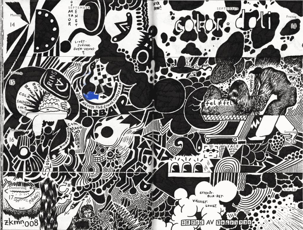 Drawn Diary 2020 week 38 | 14–20 September 2020