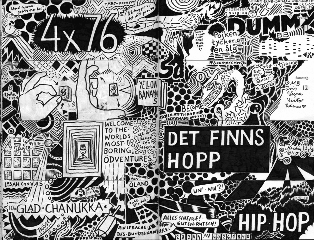 Drawn Diary 2020 week 50 | 07–13 December 2020