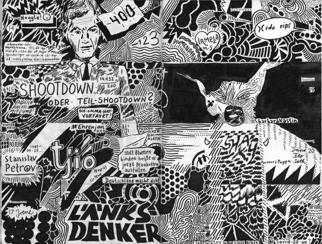 Drawn Diary 2020 week 51 | 14–20 December 2020