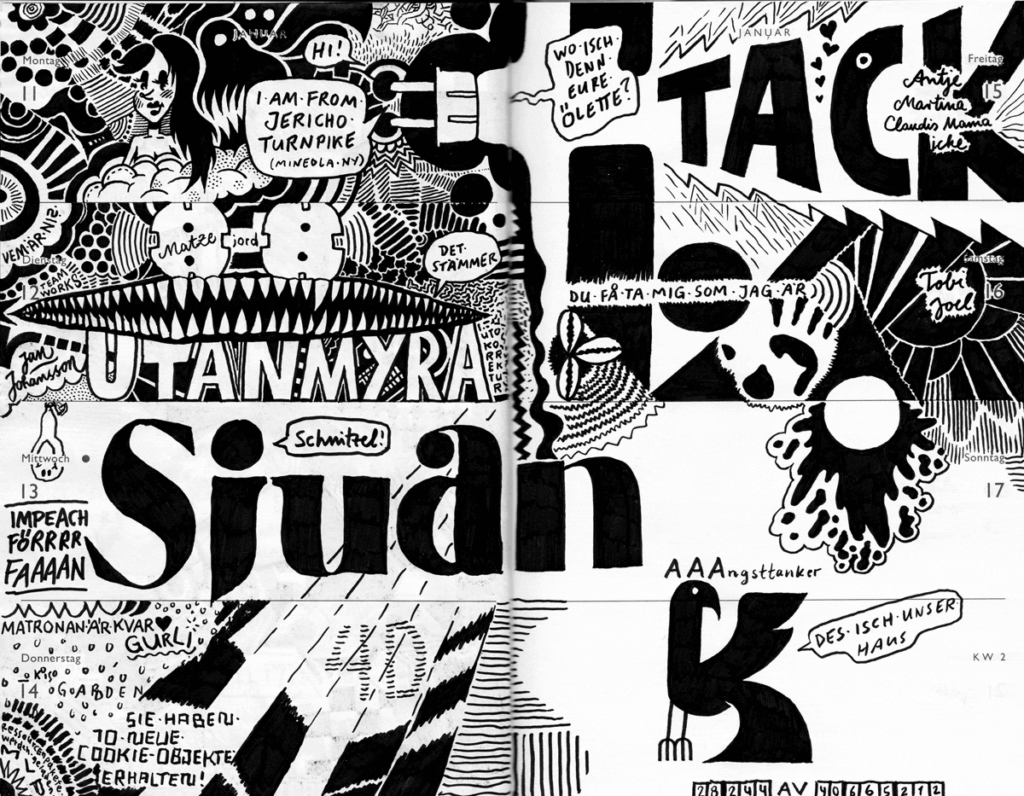 Drawn Diary 2021 week 02 | 11–17 January 2021