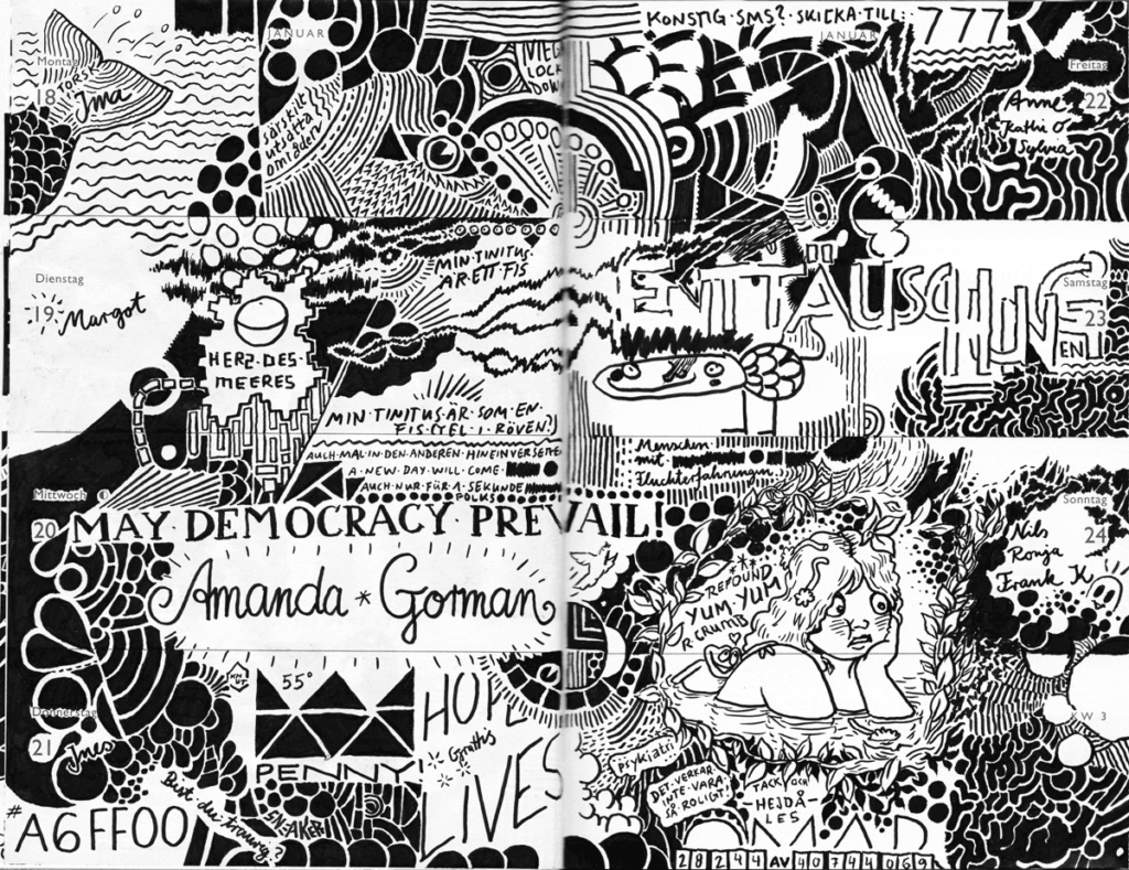 Drawn Diary 2021 week 03 | 18–24 January 2021