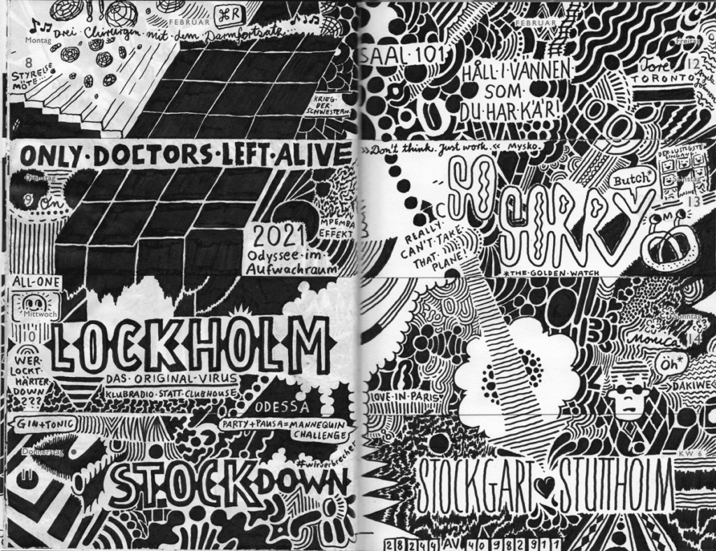 Drawn Diary 2021 week 06 | 08–14 February 2021