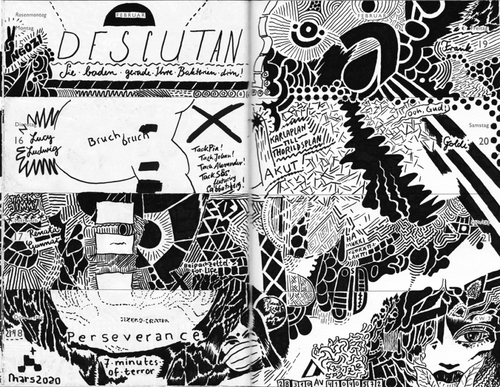 Drawn Diary 2021 week 07 | 15–21 February 2021