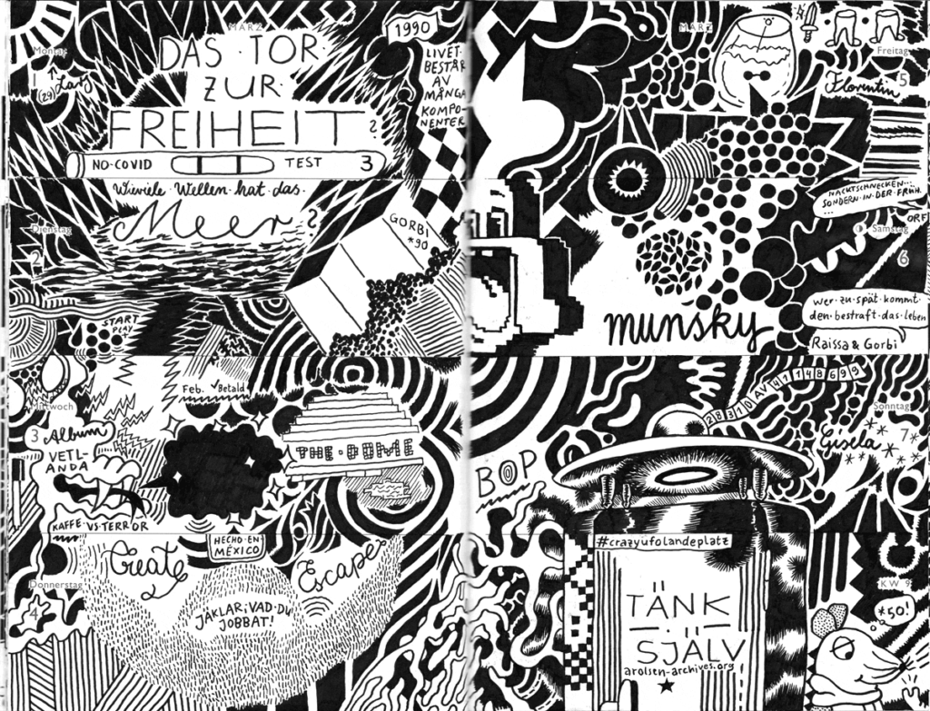 Drawn Diary 2021 week 09 | 01–07 March 2021