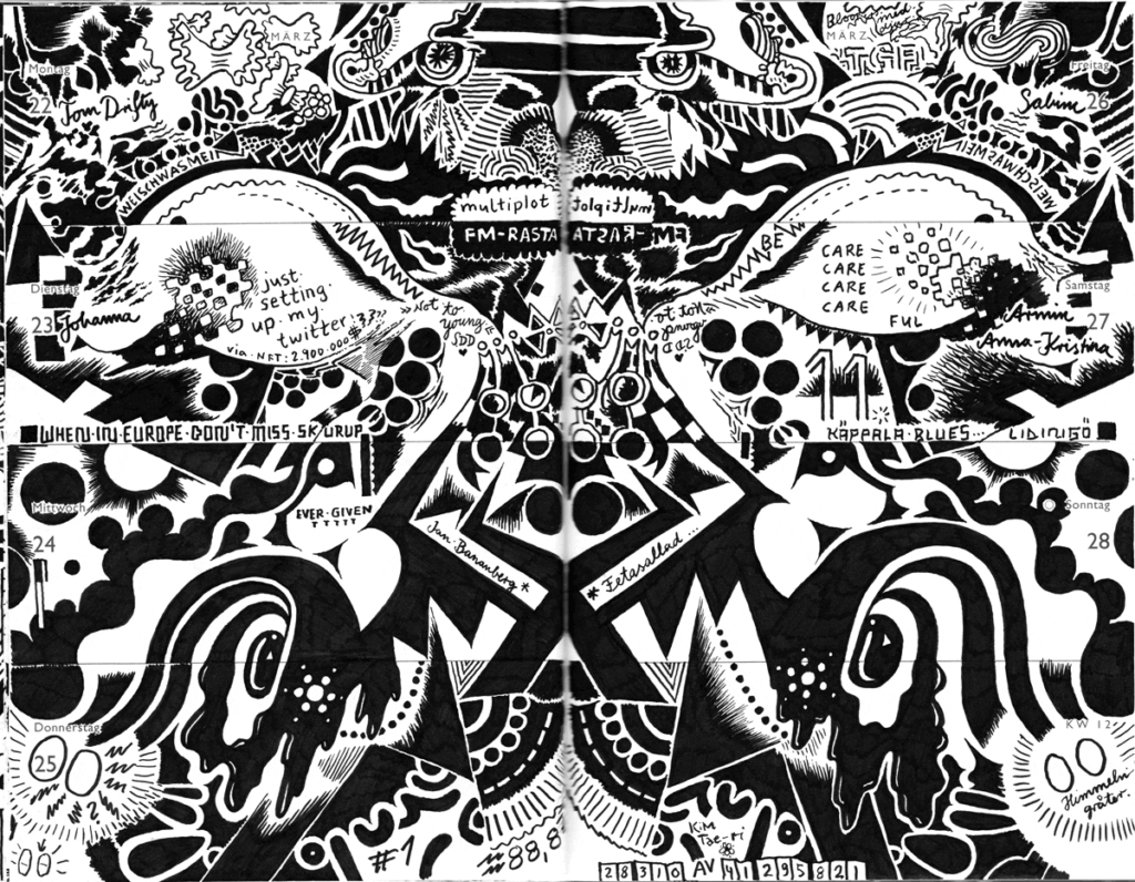 Drawn Diary 2021 week 12 | 22–28 March 2021