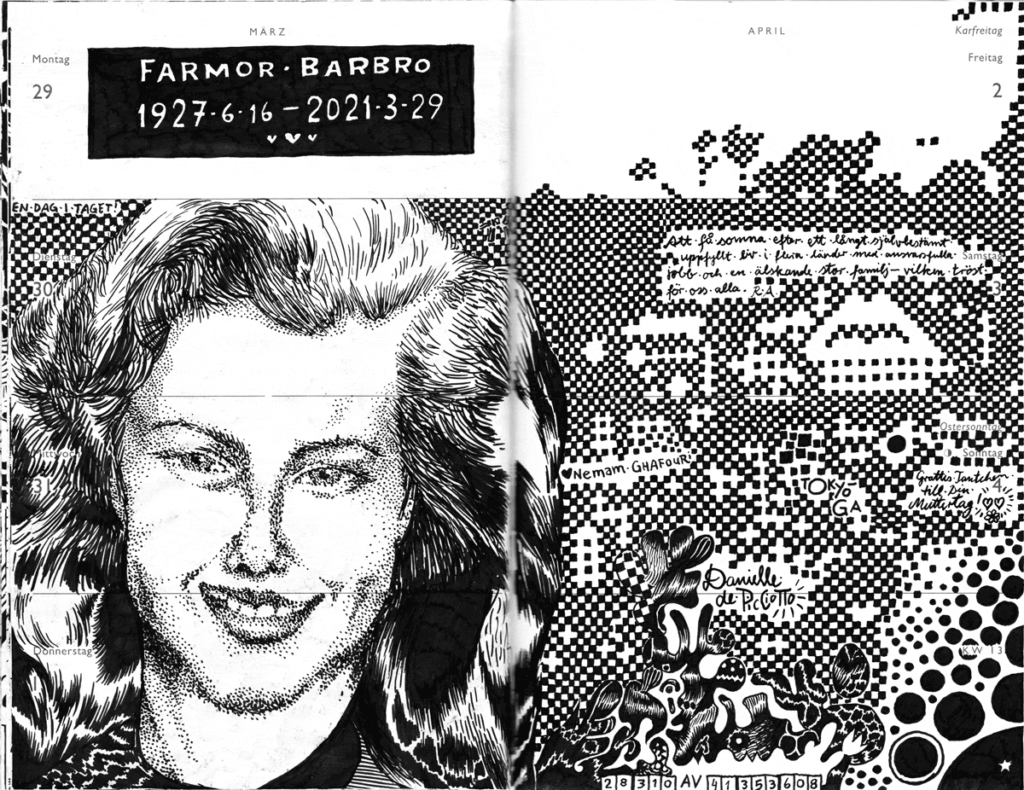 Drawn Diary 2021 week 13 | 29 March–04 April 2021