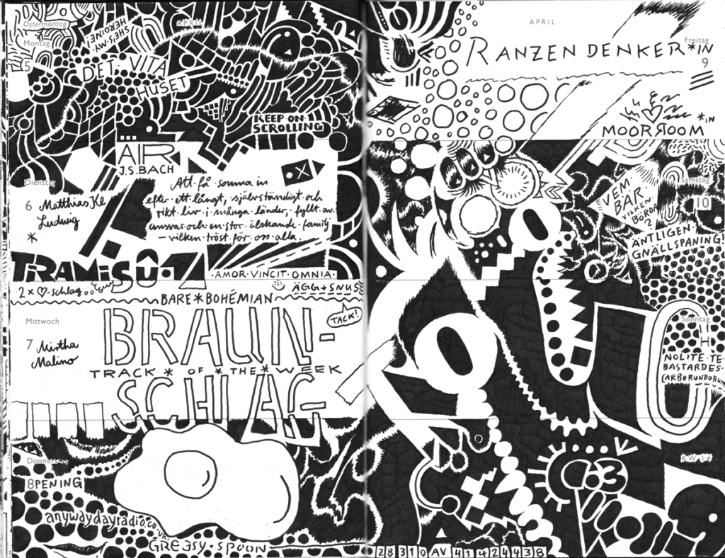 Drawn Diary 2021 week 14 | 05–11 April 2021