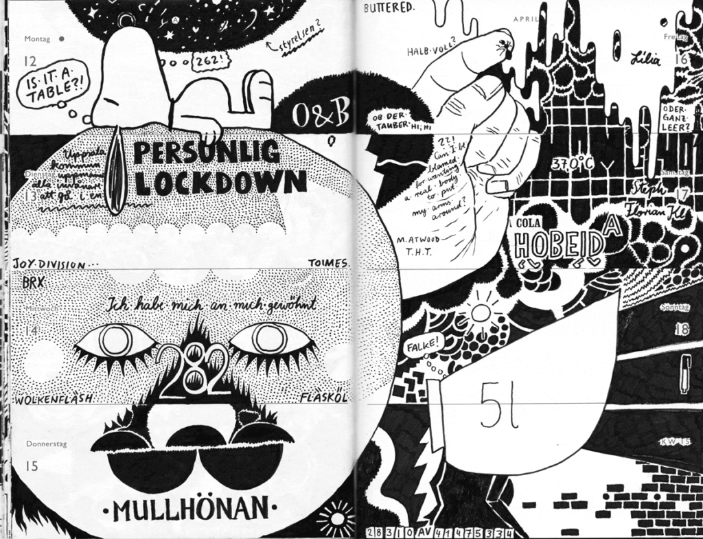 Drawn Diary 2021 week 15 | 12–18 April 2021