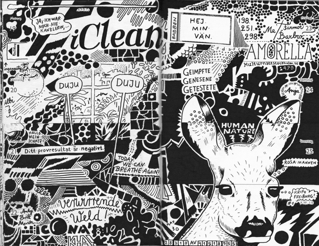 Drawn Diary 2021 week 16 | 19–25 April 2021