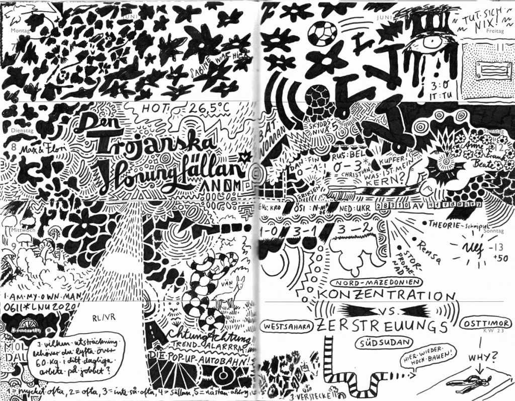 Drawn Diary 2021 week 23 | 07–13 June 2021