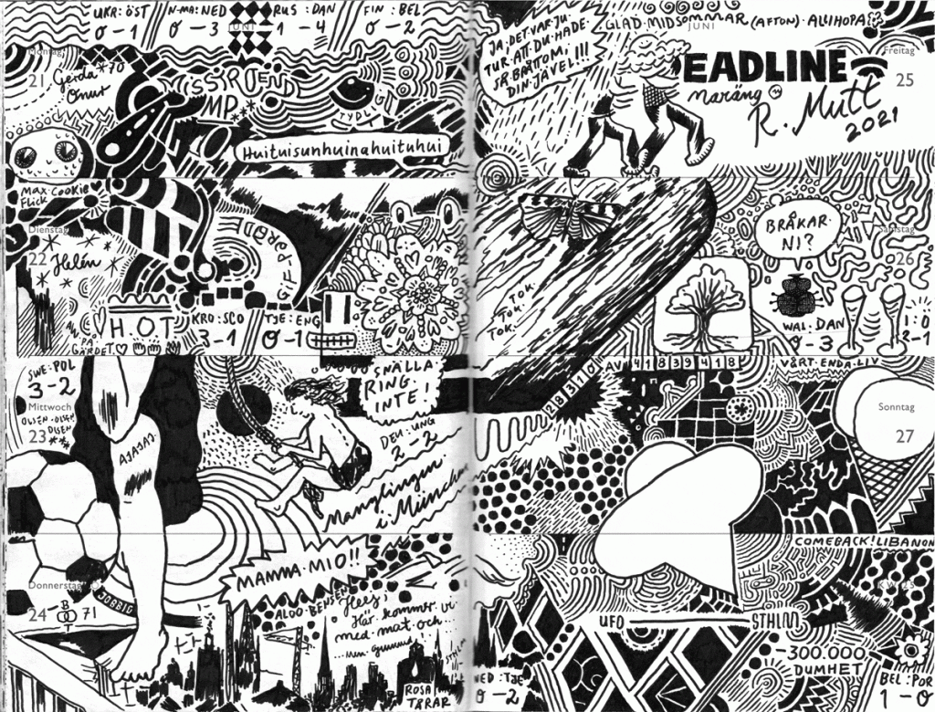 Drawn Diary 2021 week 25 | 21–27 June 2021