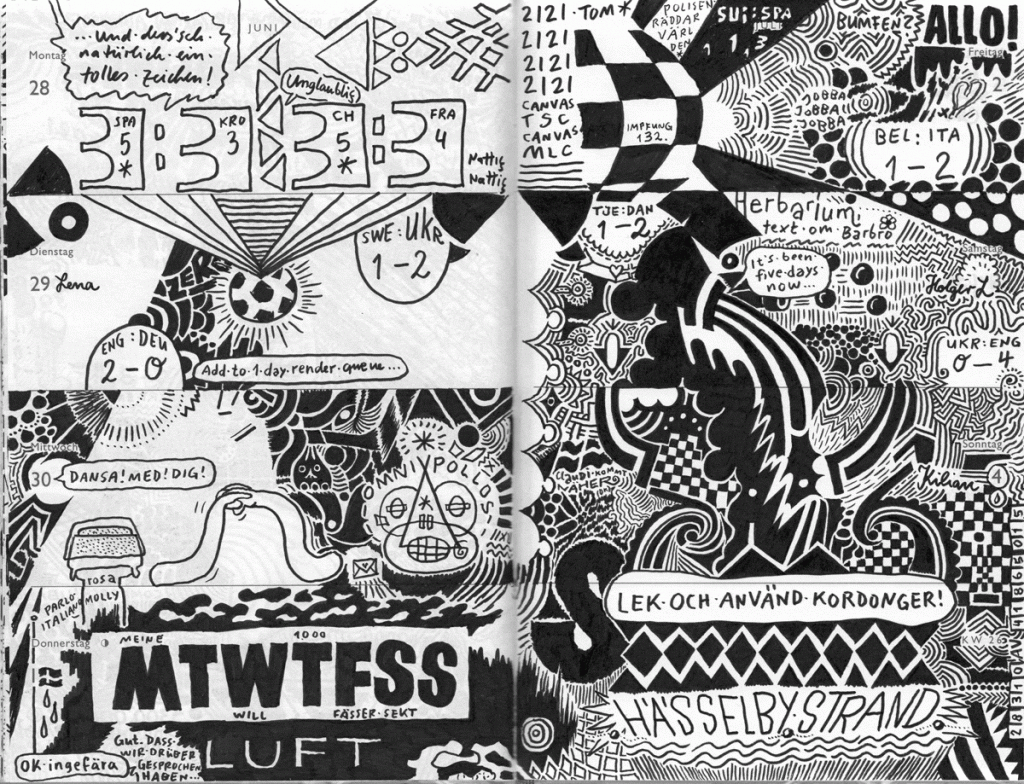 Drawn Diary 2021 week 26 | 28 June–04 July 2021