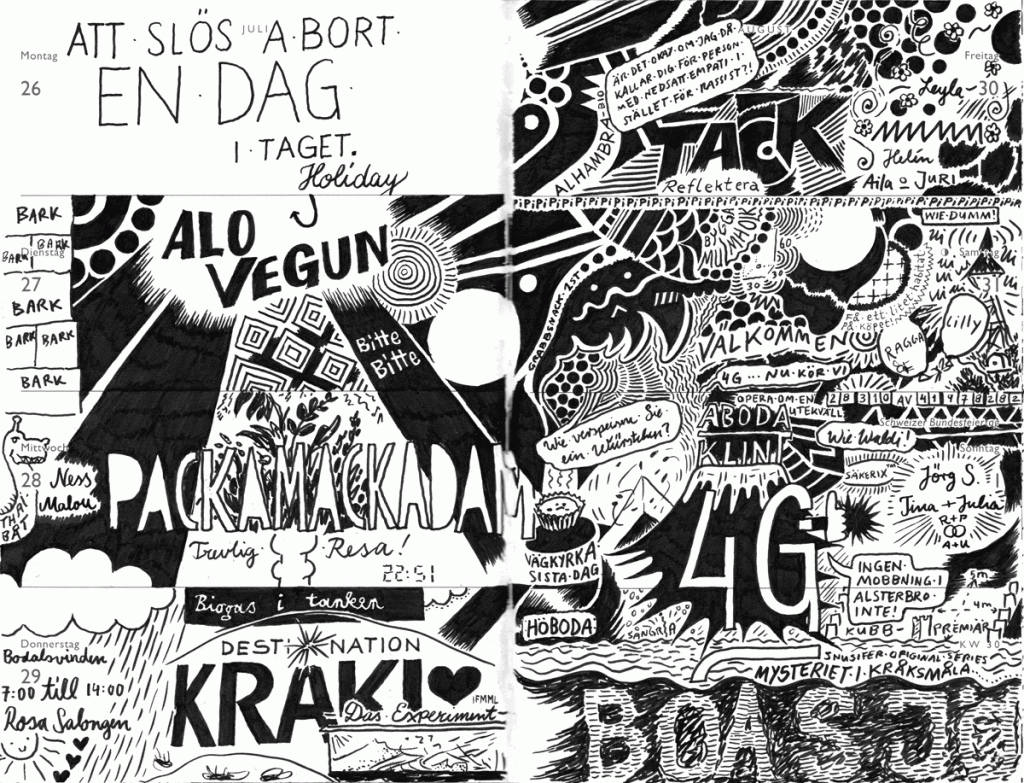 Drawn Diary 2021 week 30 | 26 July–01 August 2021