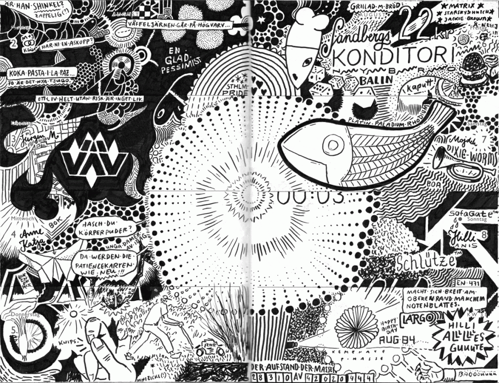 Drawn Diary 2021 week 31 | 02–08 August 2021