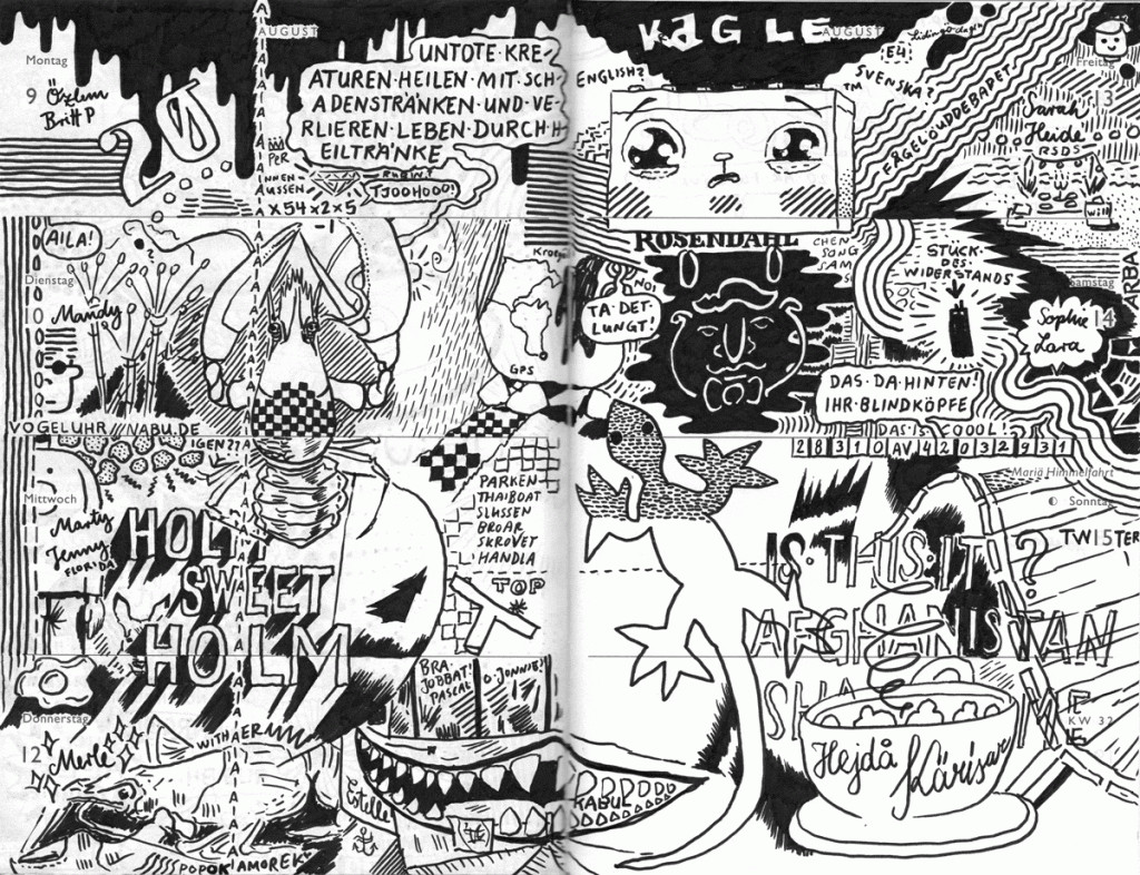 Drawn Diary 2021 week 32 | 09–15 August 2021