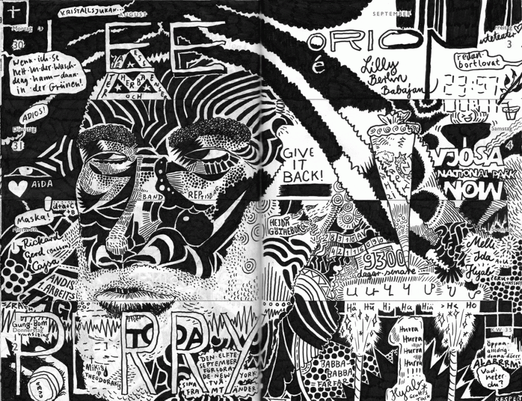 Drawn Diary 2021 week 35 | 30 August–05 September 2021