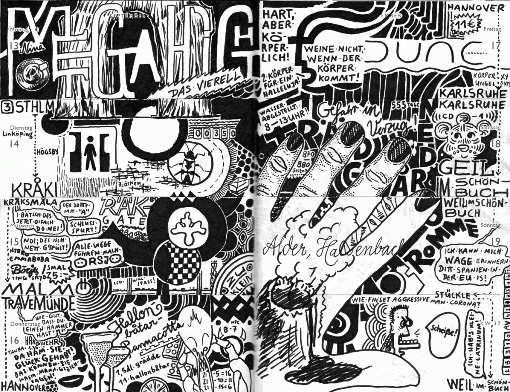 Drawn Diary 2021 week 37 | 13–19 September 2021