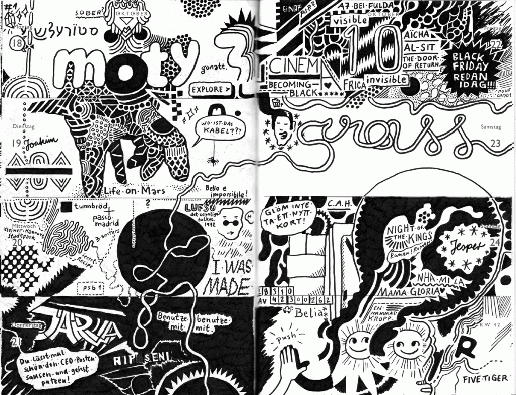 Drawn Diary 2021 week 42 | 18–24 October 2021